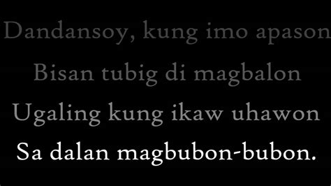 payaw meaning in dandansoy tagalog|Asin .